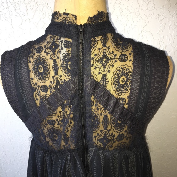 Navy free people dress - Picture 4 of 5
